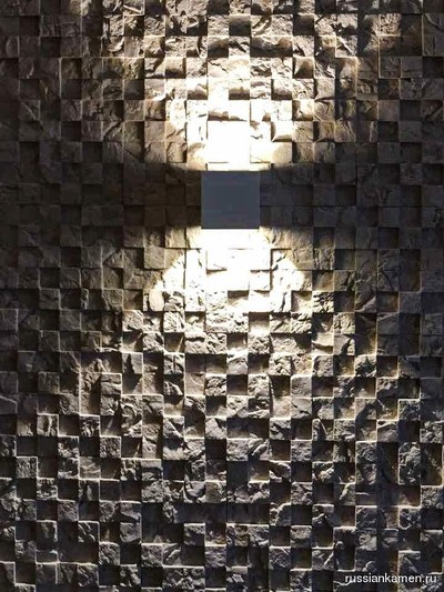 3d мозаика в интерьере прихожей 8