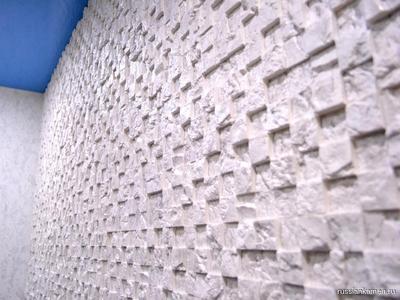 3d мозайка Белая скала в интерьере