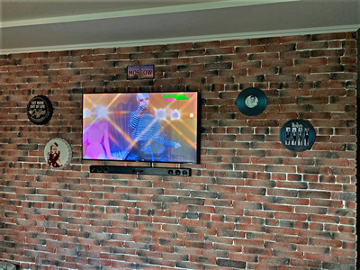 Кирпич Монастырский Лофт в интерьере гостиной