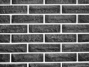 Декоративный кирпич Каменный Графит